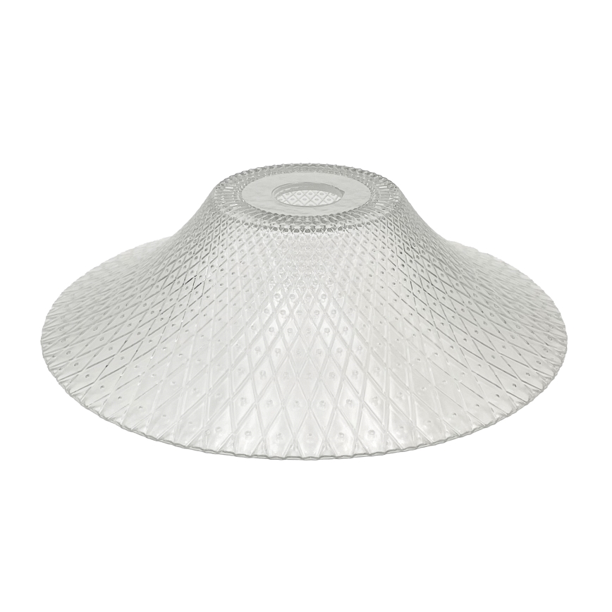 Lámpara de techo JULL WOOD 1xE27/15W/230V roble/transparente Ø 34 cm