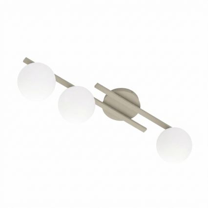 Lámpara de techo KAIRO 3xE14/10W/230V beige