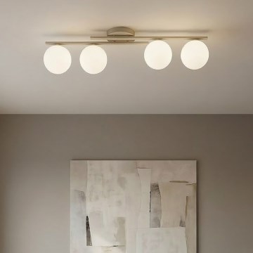 Lámpara de techo KAIRO 4xE14/10W/230V beige