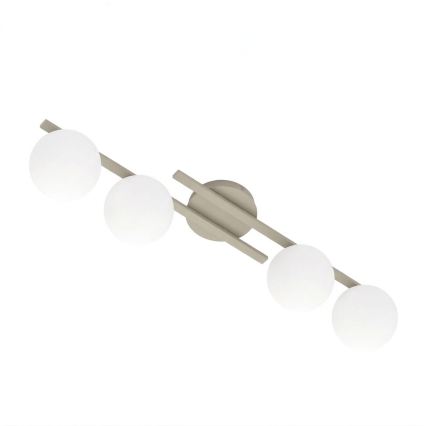 Lámpara de techo KAIRO 4xE14/10W/230V beige