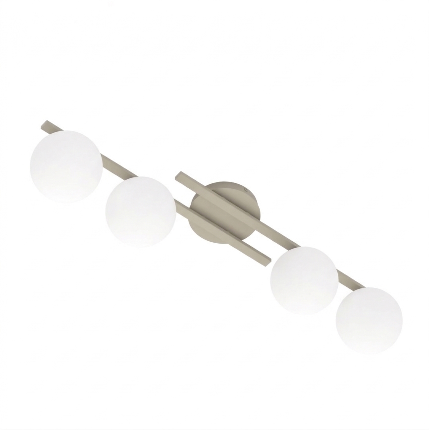 Lámpara de techo KAIRO 4xE14/10W/230V beige