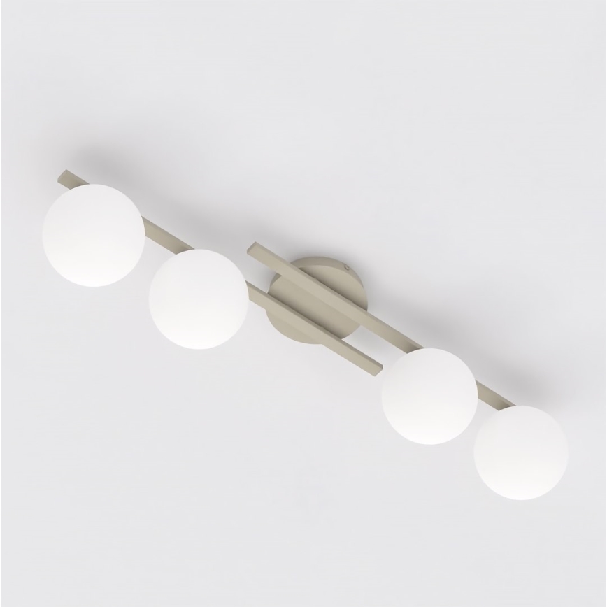 Lámpara de techo KAIRO 4xE14/10W/230V beige