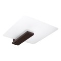 Lámpara de techo LAPPO 2xE27/15W/230V wengué