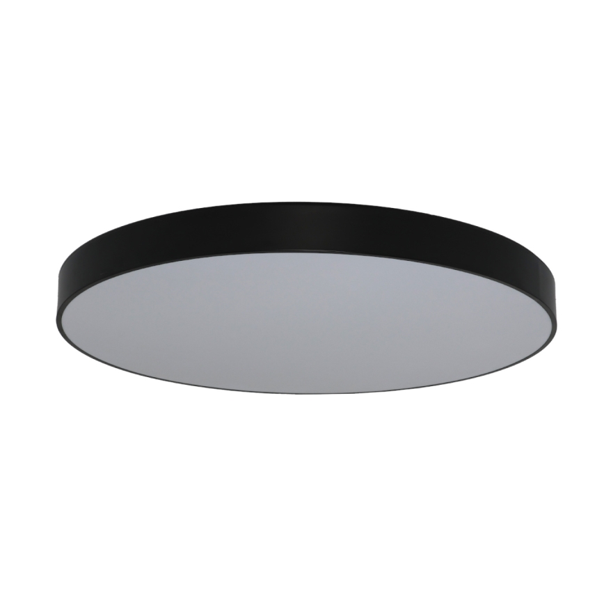 Lámpara de techo LED 200W/230V 3000/4000/6500K Ø 100 cm negra