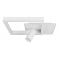 Lámpara de techo LED/38W/230V + 1xGU10/30W blanca