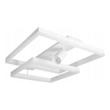 Lámpara de techo LED/38W/230V + 1xGU10/30W blanca