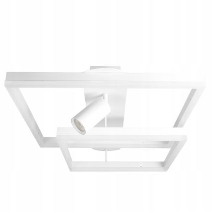Lámpara de techo LED/38W/230V + 1xGU10/30W blanca