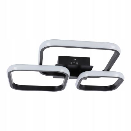 Lámpara de techo LED/38W/230V negra