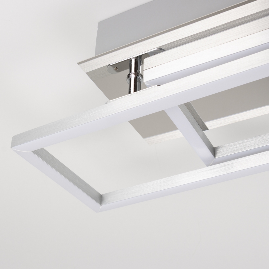 Lámpara de techo LED/40W/230V cromo mate
