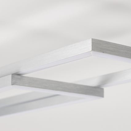 Lámpara de techo LED/40W/230V cromo mate