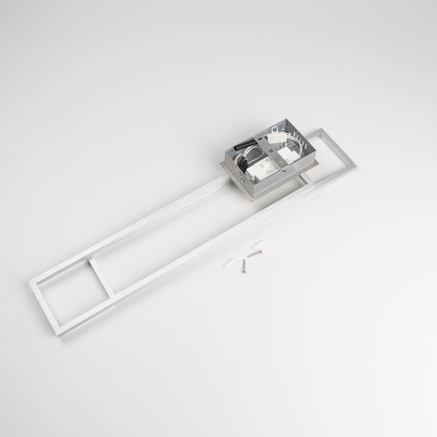 Lámpara de techo LED/40W/230V cromo mate