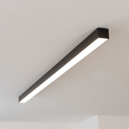 Luminaria de techo LED ALLDAY BASIC LED/20/30/40W/230V 2700/4000/6000K 120 cm negra
