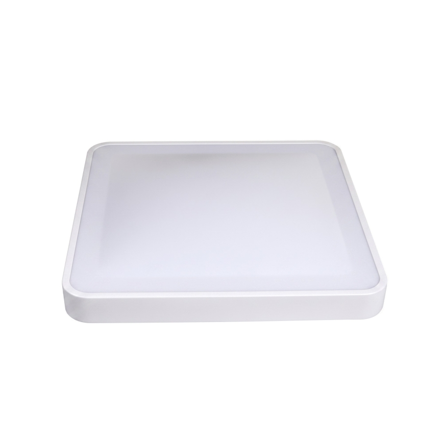 Plafón LED de techo con sensor de movimiento y sensor crepuscular WILTON LED/24W/230V 4000K 33x33 cm blanco