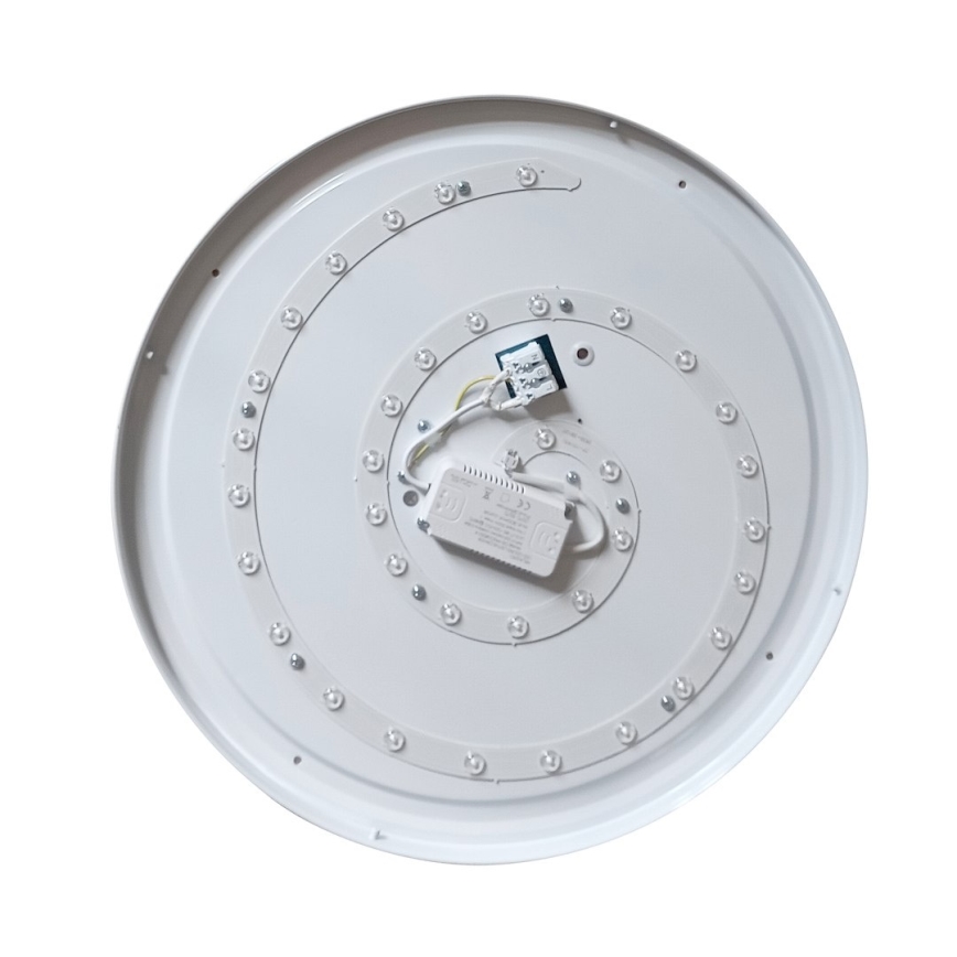 Lámpara de techo LED FOREST LED/24W/230V, Ø 39 cm, marrón