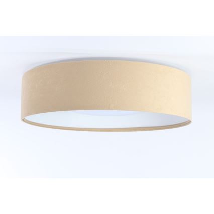 Plafón LED GALAXY LED/24W/230V Ø 44 cm beige/blanco