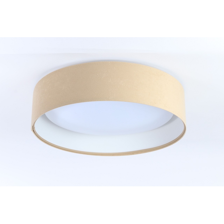 Plafón LED GALAXY LED/24W/230V Ø 44 cm beige/blanco