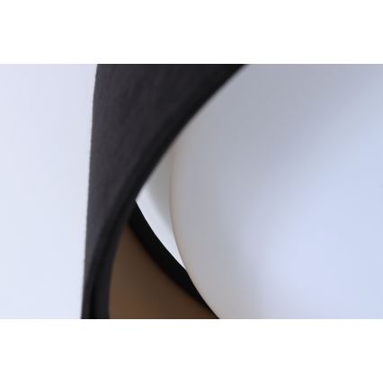 Lámpara de techo LED GALAXY LED/24W/230V Ø 44 cm negro/dorado
