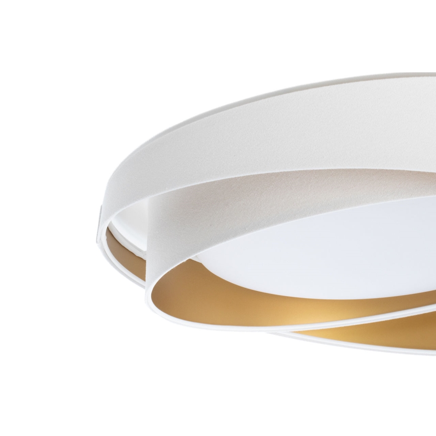 Lámpara de techo LED GALAXY MODERN LED/24W/230V, diámetro 55 cm, blanco/dorado