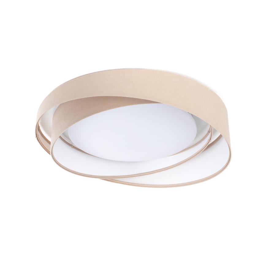 Lámpara de techo LED GALAXY MODERN LED/24W/230V Ø 55 cm beige/blanco
