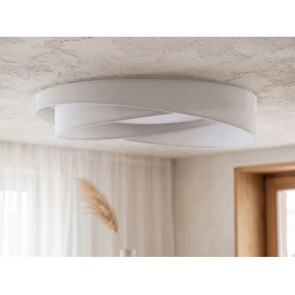 Lámpara de techo LED GALAXY MODERN LED/24W/230V Ø 55 cm blanca