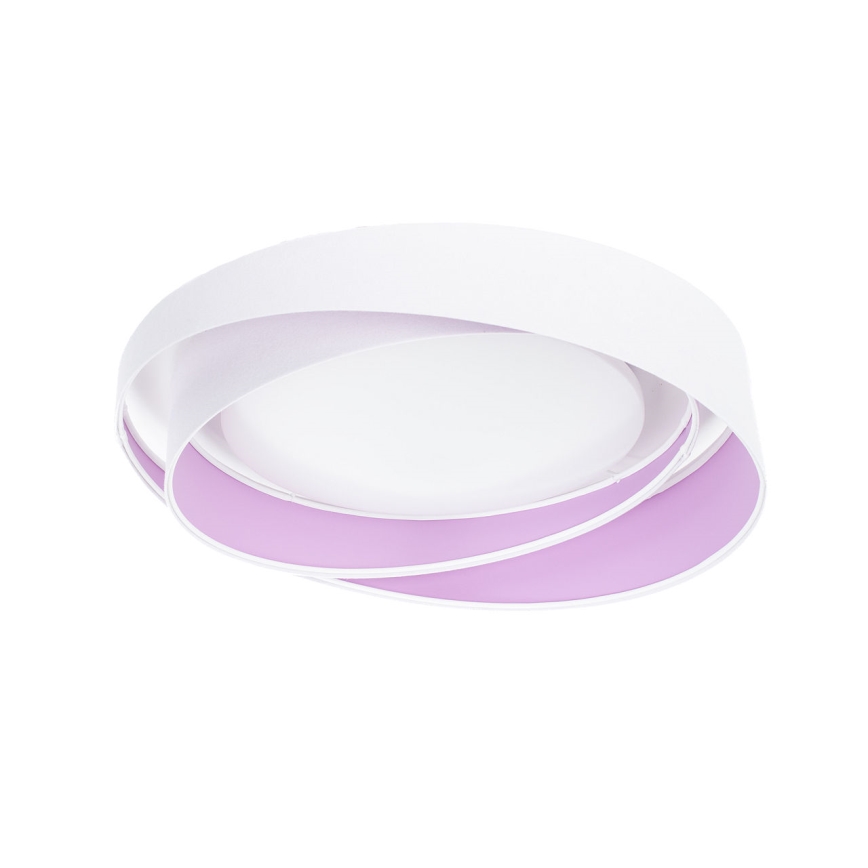 Lámpara de techo LED GALAXY MODERN LED/24W/230V Ø 55 cm blanco/violeta