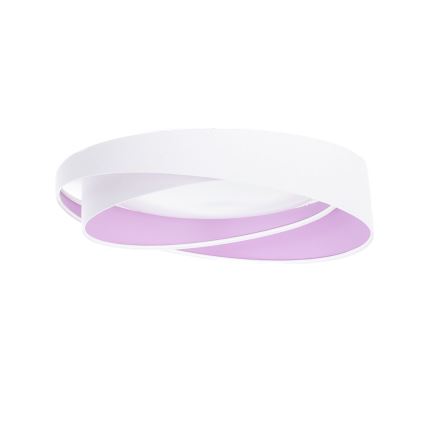 Lámpara de techo LED GALAXY MODERN LED/24W/230V Ø 55 cm blanco/violeta