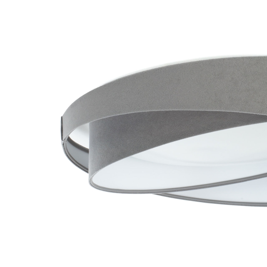 Lámpara de techo LED GALAXY MODERN LED/24W/230V Ø 55 cm gris/blanco