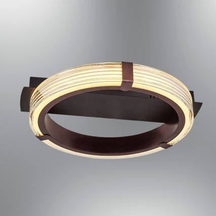 Lámpara de techo LED JESI LED/2W/230V 3000K marrón