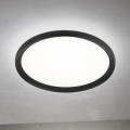 Lámpara de techo LED KANT LED/30W/230V 2700/3000/4000K Ø 40 cm negra