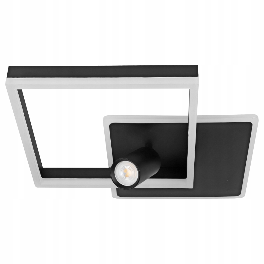 Lámpara de techo LED LED/38W/230V + 1xGU10/30W negra