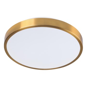 Lámpara de techo LED LIBRA, 15W, 230V, 4000K, Ø 29 cm, dorada