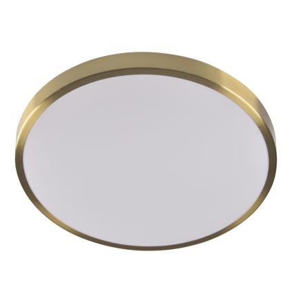 Lámpara de techo LED LIBRA, 15W, 230V, 4000K, Ø 29 cm, dorada