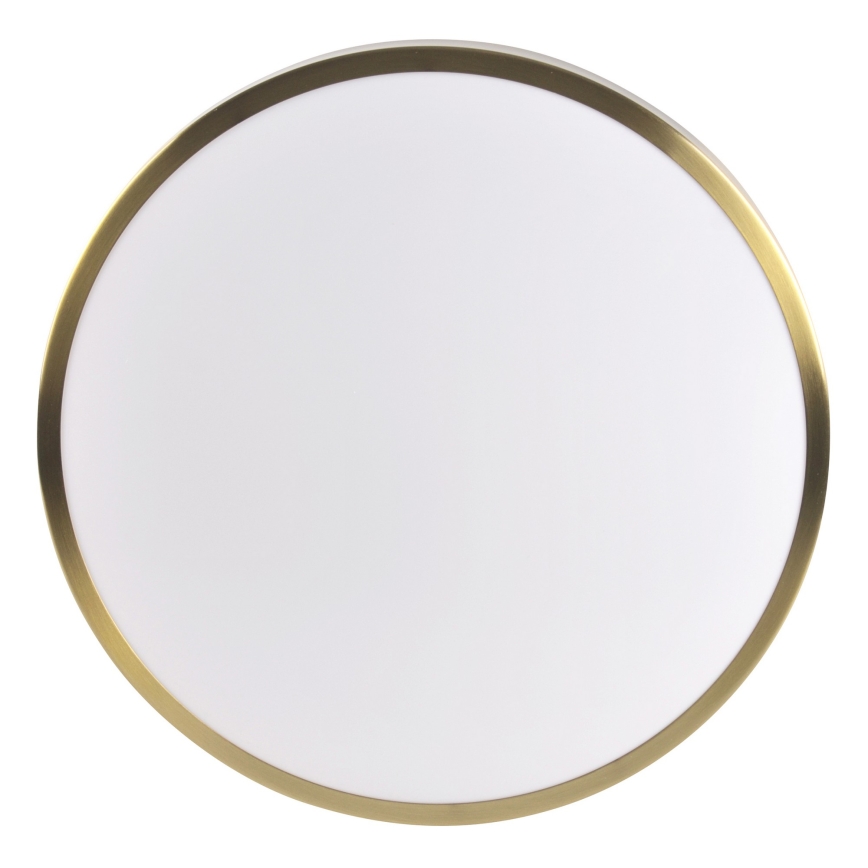Lámpara de techo LED LIBRA, 15W, 230V, 4000K, Ø 29 cm, dorada