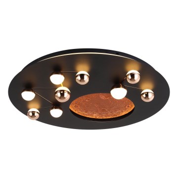 Lámpara de techo LED MARS LED/58W/230V 3000K negra