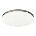 Lámpara de techo LED MAYA LED/36W/230V Ø 50 cm cromo brillante