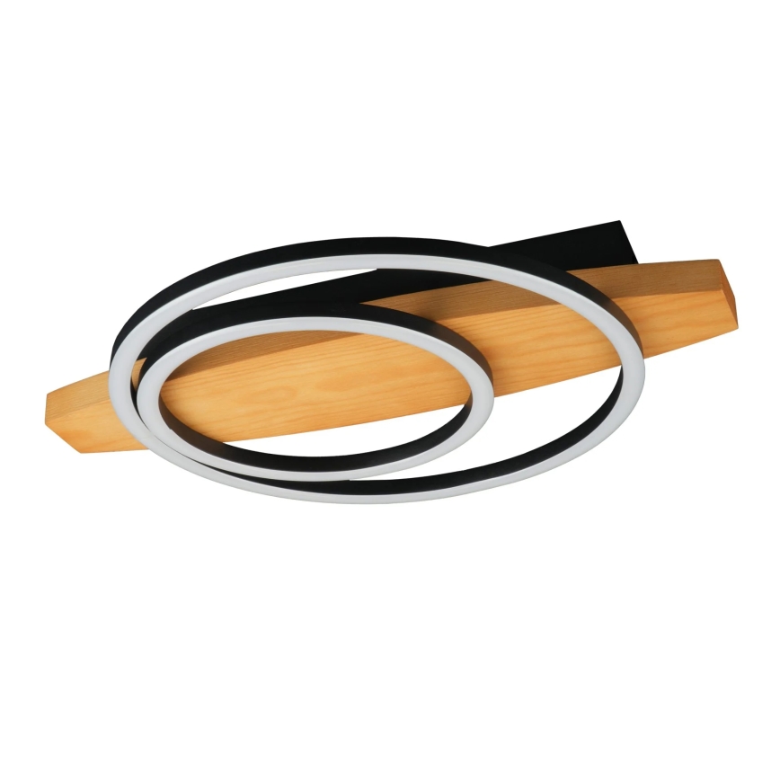 Lámpara de techo LED MELISA LED/28W/230V 30x40 cm pino