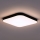 Lámpara de techo LED NEMO LED/36W/230V 50x50 cm negra