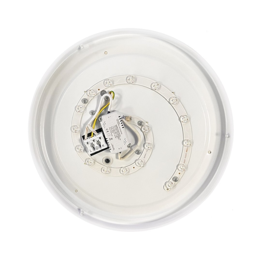 Lámpara de techo LED para baño MAYA LED/15W/230V Ø 33 cm IP44, cromo brillante