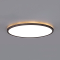 Lámpara de techo LED para baño NIVERA LED/32W/230V IP54 3000/4000/6000K diámetro 42 cm negra