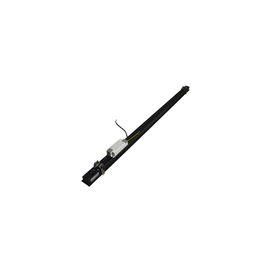 Lámpara de techo LED REDOM LED/42W/230V 4000K 120 cm negra