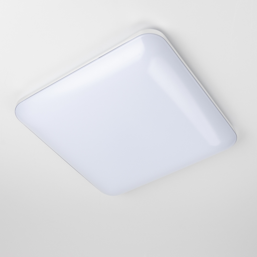 Luminaria de techo LED regulable LED/42W/230V 3000-6500K 49x49 cm blanco + control remoto