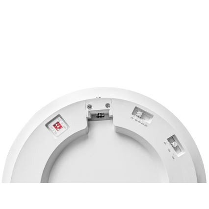 Luminaria de techo LED regulable con sensor de movimiento y detector crepuscular LED/6/12/18W/230V Ø 23 cm