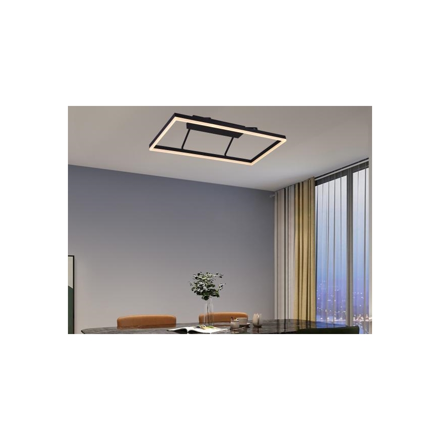 Lámpara de techo LED regulable de montaje en superficie 55W/230V 3000–6500K + mando a distancia