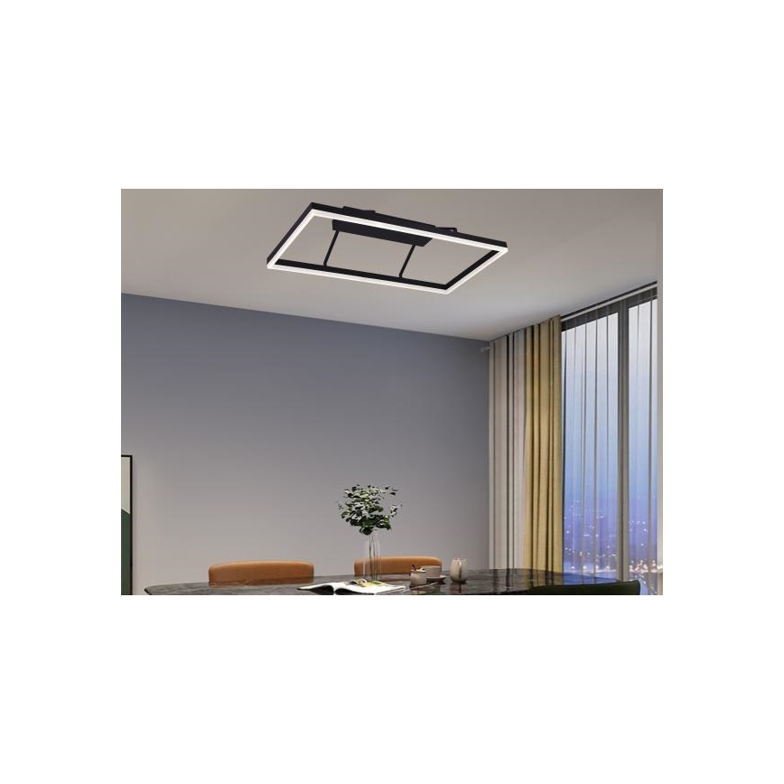 Lámpara de techo LED regulable de montaje en superficie 55W/230V 3000–6500K + mando a distancia