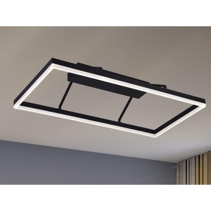 Lámpara de techo LED regulable de montaje en superficie 55W/230V 3000–6500K + mando a distancia