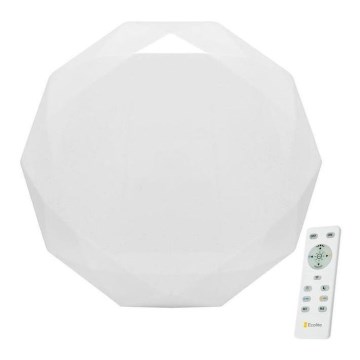 Lámpara de techo LED regulable DIAMANT LED/25W/230V + mando a distancia