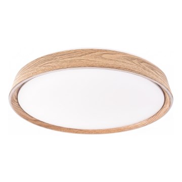 Lámpara de techo LED regulable ILVI LED/30W/230V 2700-6500K Ø 40 cm beige + mando a distancia