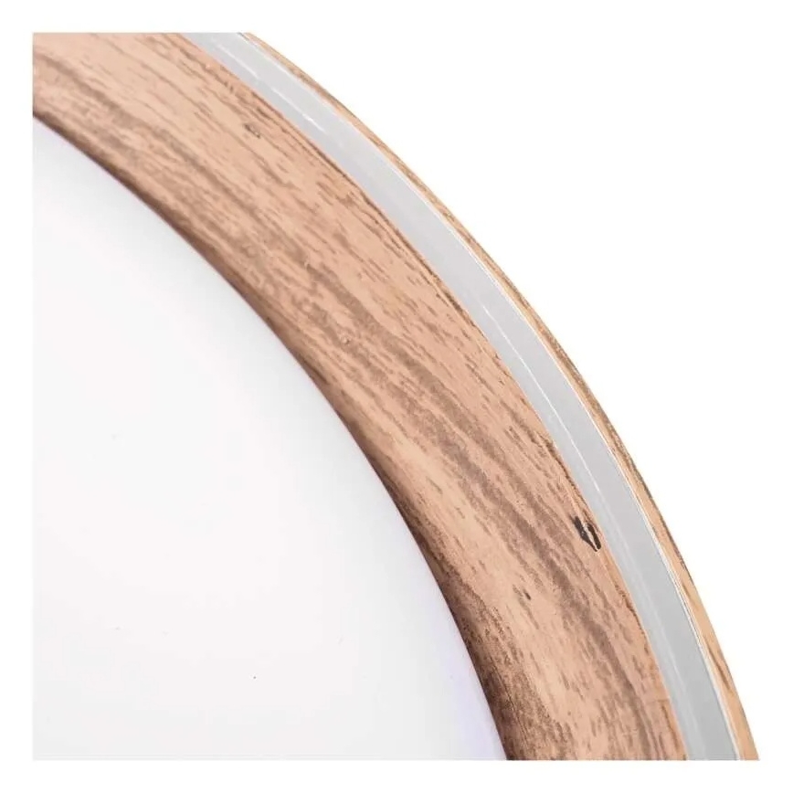 Lámpara de techo LED regulable ILVI LED/30W/230V 2700-6500K Ø 40 cm beige + mando a distancia