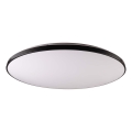 Lámpara de techo LED regulable KERN LED/80W/230V 3000-6000K Ø 80 cm negra + mando a distancia