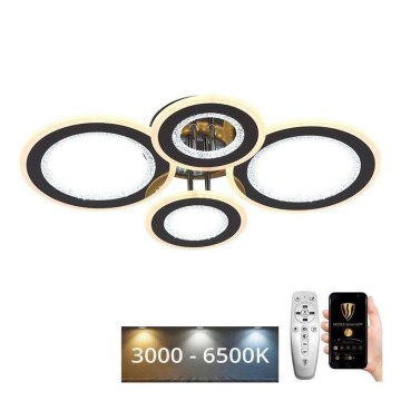 Lámpara de techo LED regulable LED/100W/230V 3000-6500K + control remoto